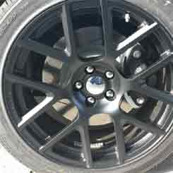 Matte Black Forged Aluminum Wheel